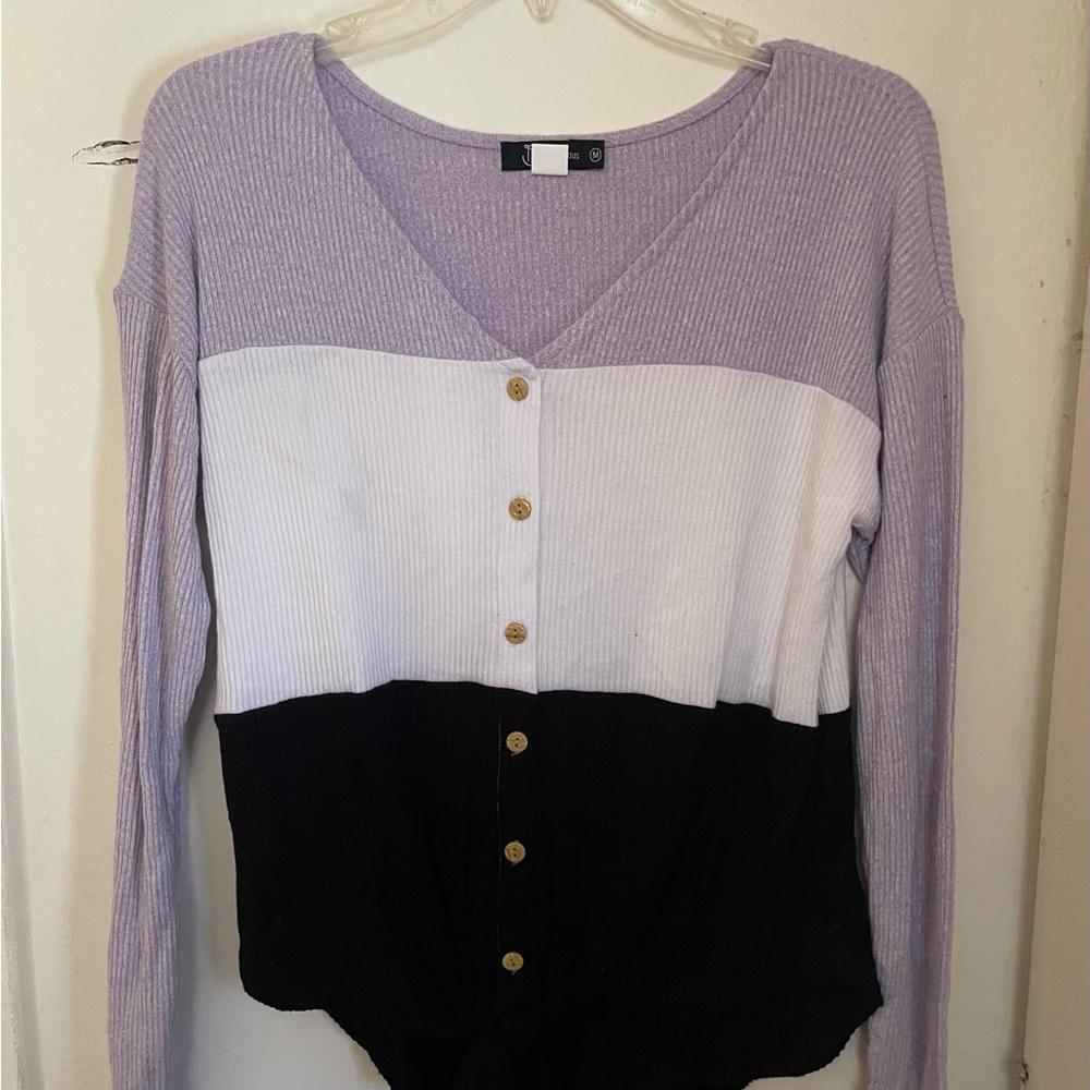 Womes long sleeve sweater shirt